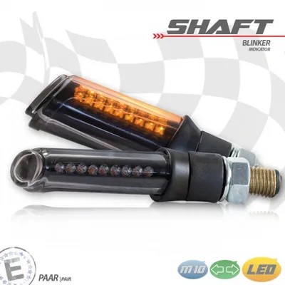 Produktbild von LED-Blinker SHAFT schwarz