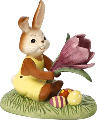 Produktbild von Goebel Ostern Osterhasen ST S Ein Krokus für Dich 12,5 66845191 Neuheit 2022