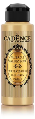 Produktbild von Cadence Acrylfarbe metallic gold 500 ml - kreative Bastelfarbe