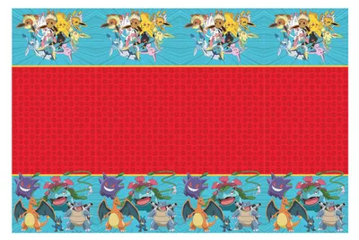 Zdjęcie produktu dla Obrus foliowy Pokémon 120x180cm