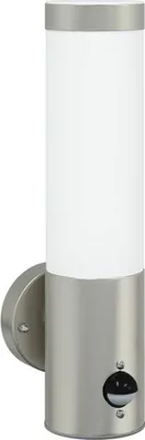 Immagine prodotto di vidaXL Lampada da esterno argento 12 x 8,5 x 29 cm in acciaio inossidabile e plastica
