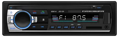 Zdjęcie produktu dla Radio samochodowe z Bluetooth, radio FM, odtwarzacz MP3, zestaw głośnomówiący