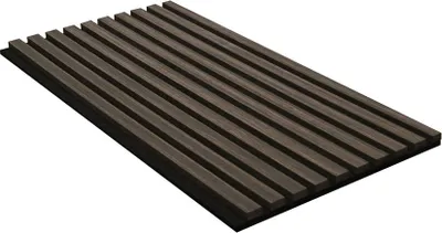 Zdjęcie produktu dla HOME DELUXE Panel akustyczny SONIC Smoked Oak – 240 x 40 cm I Panel akustyczny Panele akustyczne Panele akustyczne Okładziny ścienne Panele ścienne Panele akustyczne Panele akustyczne Okładziny lameli