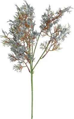 Produktbild von Dekorativer Zweig, grau, 46 cm