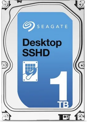Immagine prodotto di Seagate Desktop SSHD ST1000DX001 Disco rigido ibrido da 1 TB