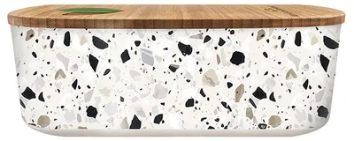 Produktbild von CHIC.MIC Lunchbox/Brotdose oval 800ml bioloco plant - natural terrazzo