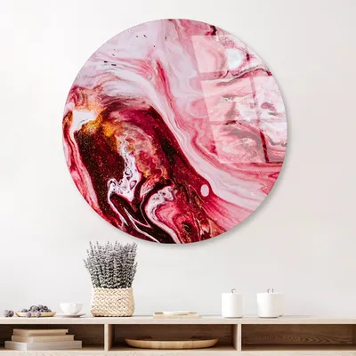 Produktbild von Wallity, UV-1131, Dekorative Malerei aus gehärtetem Glas, Mehrfarbig, 100 % gehärtetes Glas, 60 x 60 cm