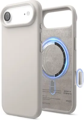 Produktbild von Elago MagSafe Silikonhülle für iPhone 17 Air beige