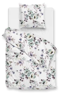Produktbild von Zohome White Bettbezug Celia - Hergestellt aus 100% Baumwoll-Flanell