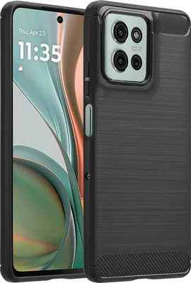Immagine prodotto di imoshion Cover posteriore spazzolata Motorola Moto G75 5G - Nero