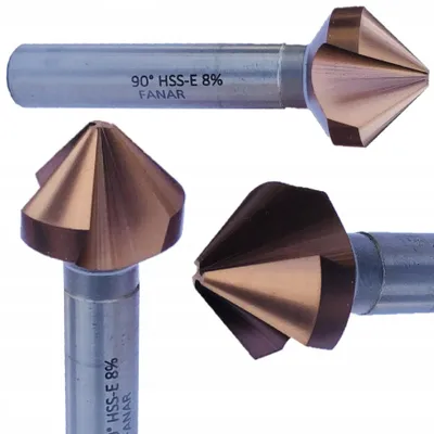 Obrázek produktu pro Fréza kuželová, 8,3 mm, HSSE, TiCN, úhel 90 stupňů