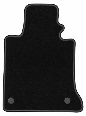 Immagine prodotto di Tappetino guidatore in moquette per Mercedes GLK X204 2008-2015 (SUV) – 1 pezzo, nero, su misura – Wielganizator BASIC