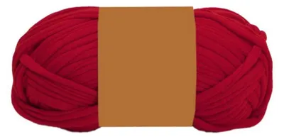 Produktbild von Häkelgarn Polyester Dattelrot 100g weich für Strickprojekte