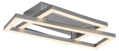 Image de Rabalux 71380 Plafonniers Ellinor LED 24 métal plastique chromé