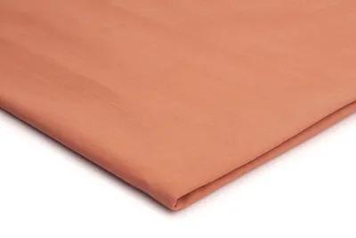 Produktbild von Ramie-Baumwollstoff, Pfirsich, 50 x 150 cm