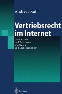 Produktbild von Vertriebsrecht im Internet