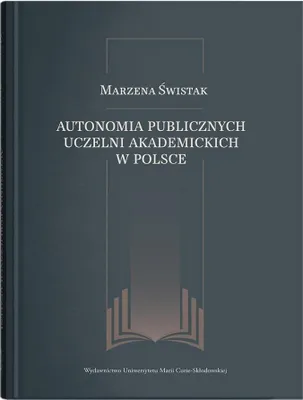 Immagine prodotto di Autonomia publicznych uczelni akademickich...