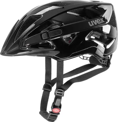 Produktbild von Uvex Active Helm schwarz glänzend größe 52-57 cm S41.0.431.0115