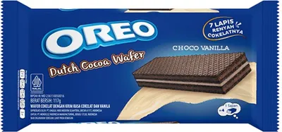 Produktbild von Oreo Wafer Choco Vanilla (Einzelpackung mit 117g)
