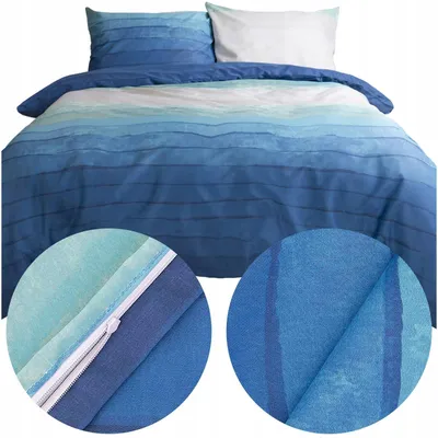 Produktbild von Darymex Baumwollsatin Bettwäsche-Set 160x200 cm mit Mustern