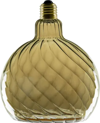 Produktbild von SEGULA LED Floating Globe 150 twisted smokey grau E27 230Lm