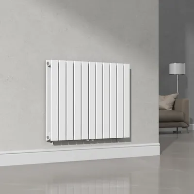 Zdjęcie produktu dla Grzejnik płytowy 'Nore' Biały 60x80cm Dwuwarstwowy 1097W
