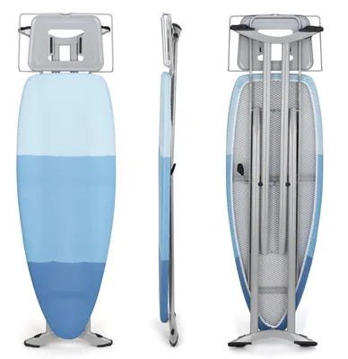 Image de Table de repassage pliable, réglable en hauteur, dimensions 130x48 cm