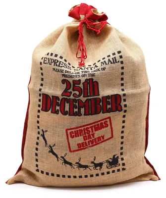 Obrázok produktu pre Vrecúško z jutoviny, Vianoce – 25. decembra
