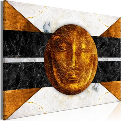 Produktbild von Vliesstoff Leinwandbild - Look Into the Past (1 Part) Wide 90x60 cm Abstrakt n-A-1428-b-a