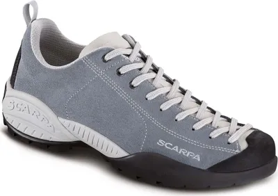 Graue Lifestyle-Schuhe "Mojito" von Scarpa mit Schnürung und Gummisohle.