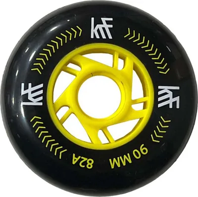 Produktbild von Krf Schlittschuhrollen 2 Einheiten Golden 90 mm / 84A Golden 90 mm / 84A
