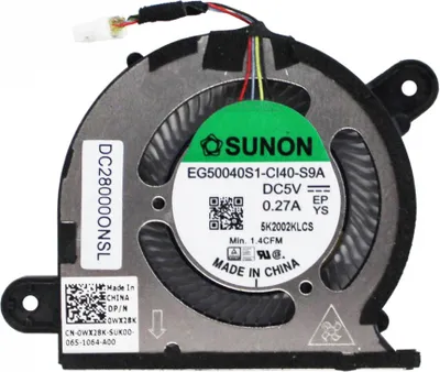 Produktbild von CPU Lüfter Fan Kühler für Dell XPS 13 9300 9310 WX28K DC28000ONSL