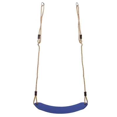 Produktbild von 4iQ Flexibel Schaukelsitz für Kinder Babyschaukel Kinderschaukel Nestschaukel Blau 65 cm bis 70kg