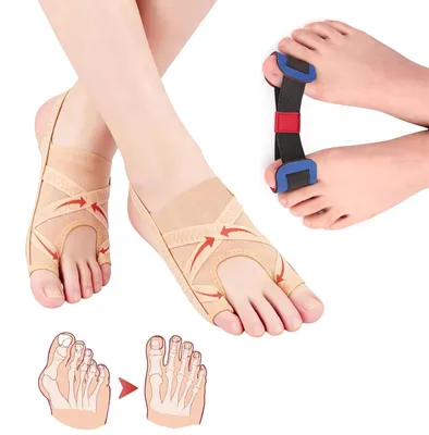 Obrázok produktu pre Korekčná pomôcka na hallux valgus s nastaviteľnou oporou