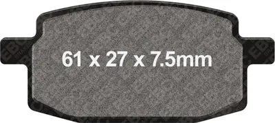 Immagine prodotto di Pastiglie freno EBC SFAC169 mescola carbon