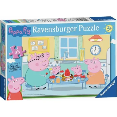 Produktbild von RAVENSBURGER Puzzle Peppa Pig: Familienzeit 35 Teile