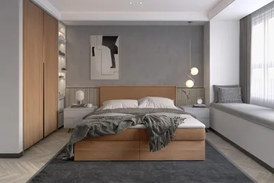 Produktbild von Polsterbett Doppelbett 140x200 mit Bettkasten und Komfort Matratze Pocket H4 – Modernes Boxspringbett Bettgestell LIVANO mit Stauraum für Schlafzimmer