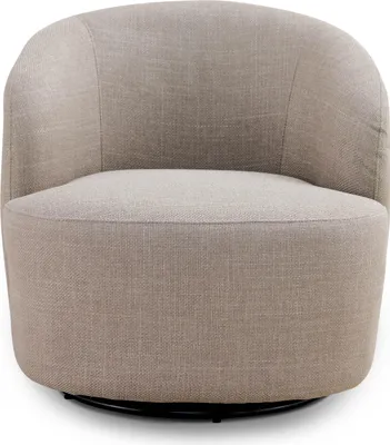 Image de MASSIVMOEBEL24 | Fauteuil MATTEO Beige 74×77×73 cm