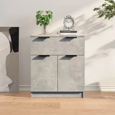Obrázok produktu pre vidaXL Príborník betón sivý 60x30x70 cm odvodený výrobok z dreva