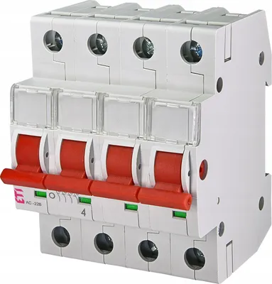 Produktbild von ETI Polam | Modulares Trennschalter 80A SV480 - IP20 - 4-polig - Kompakt - für Verteilungen