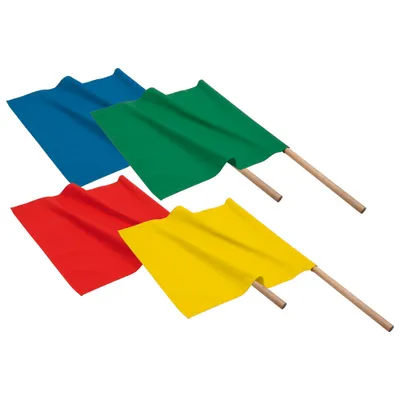 Produktbild von Dönges Warnflaggensatz, 8345T21755 (Warnflaggen Flaggen Warnfahne Warnflagge)