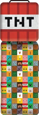 Immagine prodotto di Sacco a pelo Minecraft TNT 50 x 130 cm - Poliestere