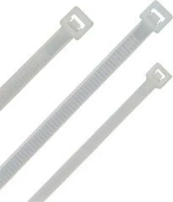 Produktbild von Nylon Kabelbinder Set transparent, sortiert
