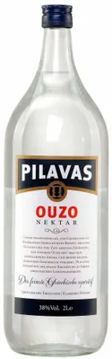 Produktbild von Ouzo Pilavas Nektar 38% 2,0l Pilavas