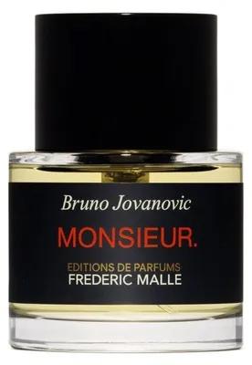 Produktbild von Monsieur Eau de Parfum Spray für Herren, 50 ml – mit Rum, Tangerine, Patchouli, Weihrauch, Zedernholz, Amber, Moschus, Vanille, Wildleder und Labdanum