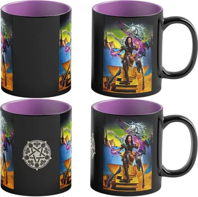 Produktbild von Cenega The Witcher Yennefer & Salvador Dali, Einzelbild, 0,45 l, Schwarz, Mehrfarbig, Becher, Universal, 1 Stück(e)