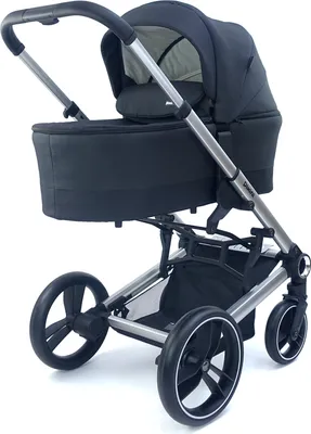 Produktbild von Pixini Kinderwagen 2in1 Cariba silber/schwarz