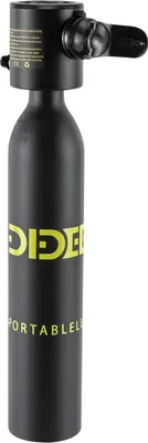 Produktbild von Mini-Tauchflasche, 0,5L Kapazität, Hochdruck, Schwarz