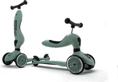 Zdjęcie produktu dla Scoot & Ride Highwaykick 1, Dzieci, Skuter trzykołowy, Każda płeć, Asfalt, 20 kg, 3 szt.