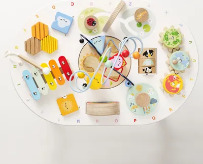Produktbild von Le Toy Van Activity Table, 1,5 Jahr(e), Holz, Mehrfarbig